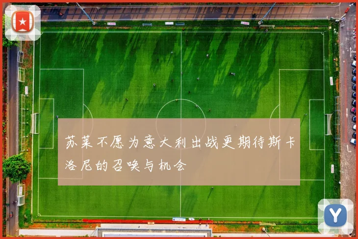 苏莱不愿为意大利出战更期待斯卡洛尼的召唤与机会